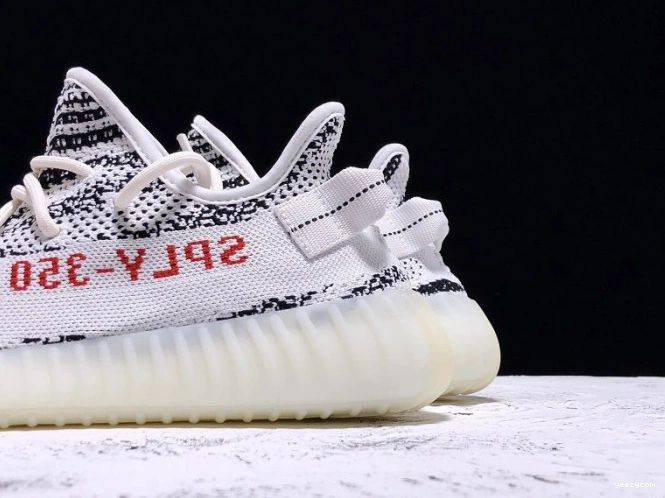 Black CP9654 White Zebra Boost Adidas V2 350 Yeezy 1123